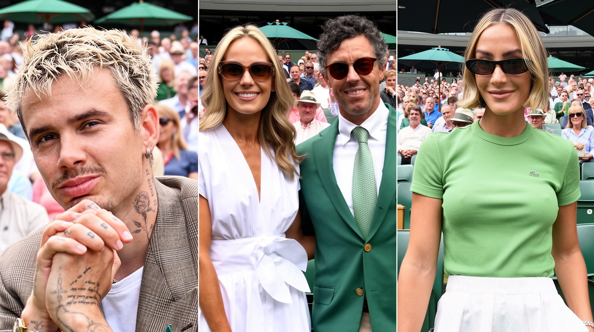 FUN88体育入口 - 24小时直击 | Wimbledon 2026 第3日：、Rory McIlroy与Frankie Bridge 现场观战 - FUN88体育